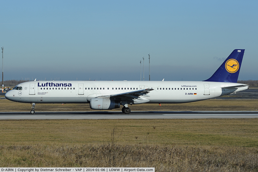 D-AIRN, 1995 Airbus A321-131 C/N 0560, Lufthansa Airbus 321