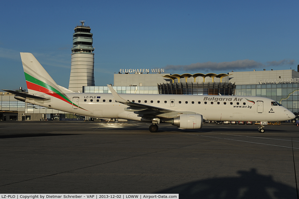 LZ-PLO, 2012 Embraer 190AR (ERJ-190-100IGW) C/N 19000584, Bulgaria Air Embraer 190