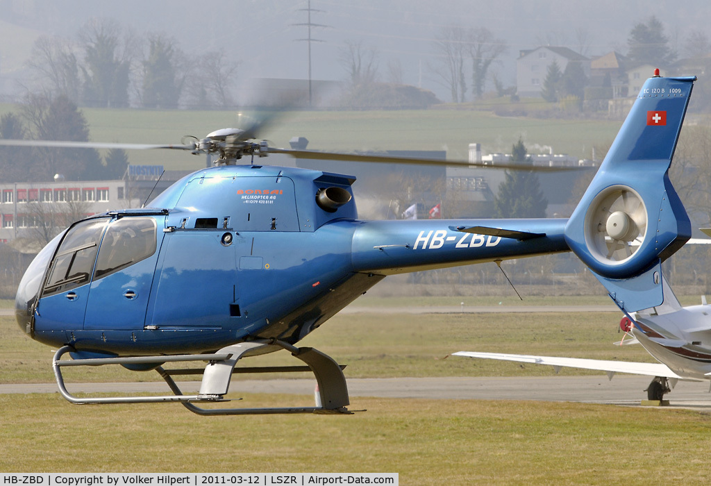 HB-ZBD, 1998 Eurocopter EC-120B Colibri C/N 1009, at ach