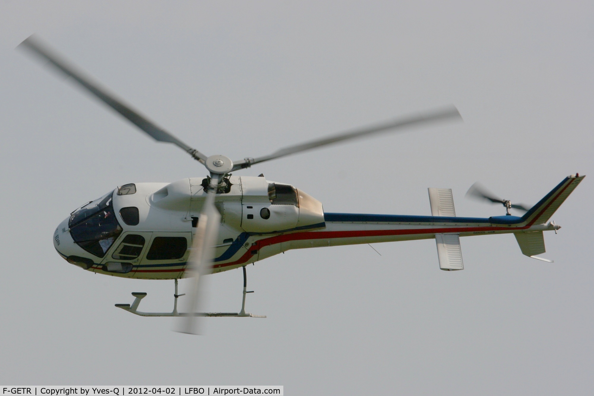 F-GETR, Eurocopter AS-355F-2 Ecureuil 2 C/N 5060, Aerospatiale AS-355F-2 Ecureuil 2, Helifrance, Toulouse Blagnac Airport (LFBO-TLS)