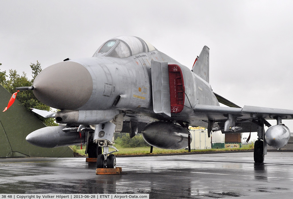 38 48, 1972 McDonnell Douglas F-4F Phantom II C/N 4747, at Phantom flyout