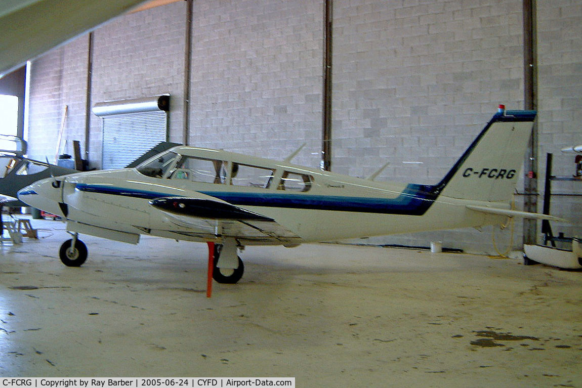 C-FCRG, 1968 Piper PA-30-160 B Twin Comanche C/N 30-1701, Piper PA-30-160 Twin Comanche B [30-1701] Brantford~C 24/06/2005