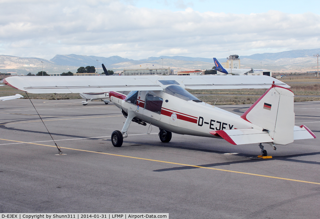 D-EJEX, 1959 Dornier Do-27Q-1 C/N 2021, Parked at the Airclub...