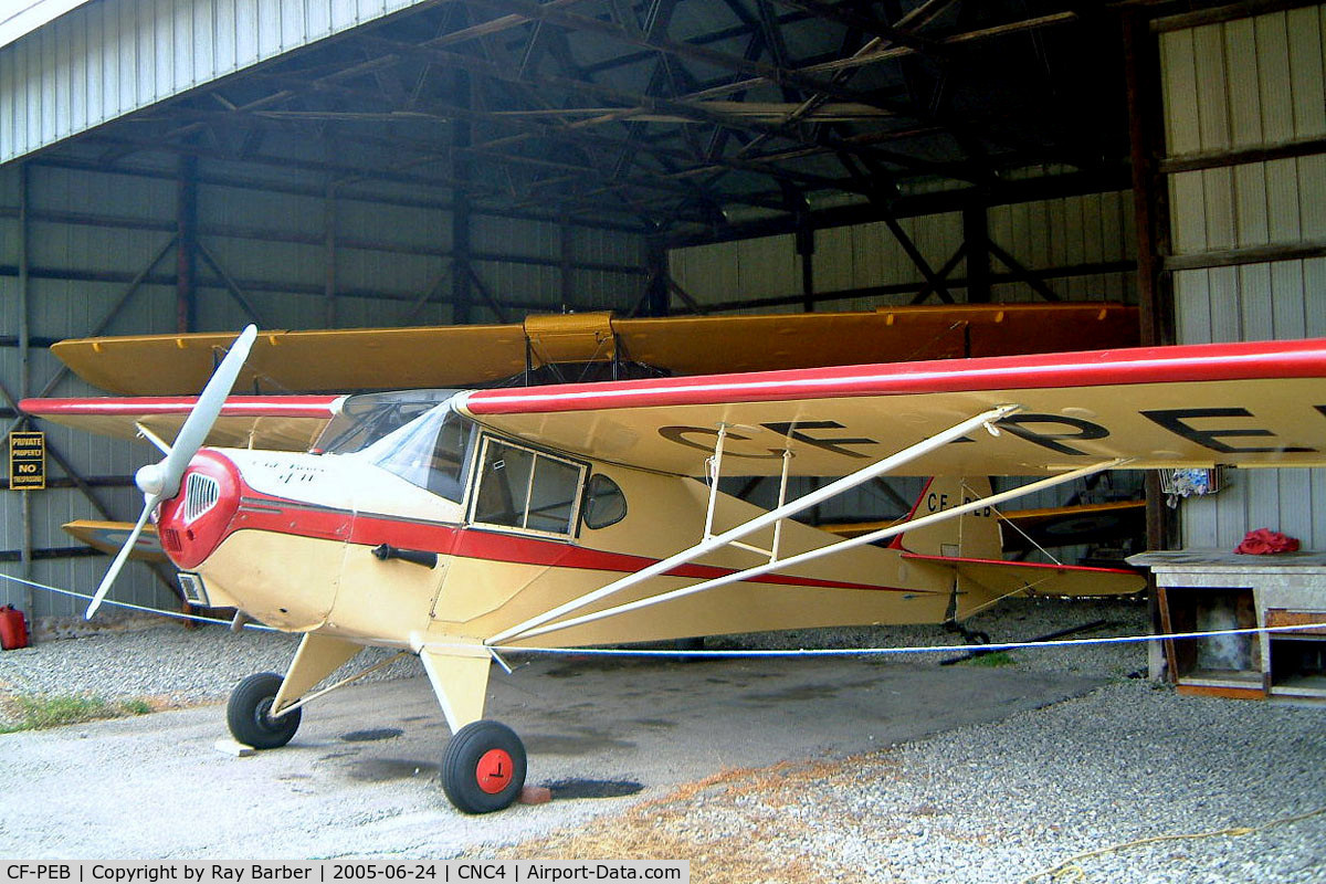 CF-PEB, 1941 Taylorcraft BL12 C/N 2401, Taylorcraft BL-65 [2401] Guelph~C 24/06/2005