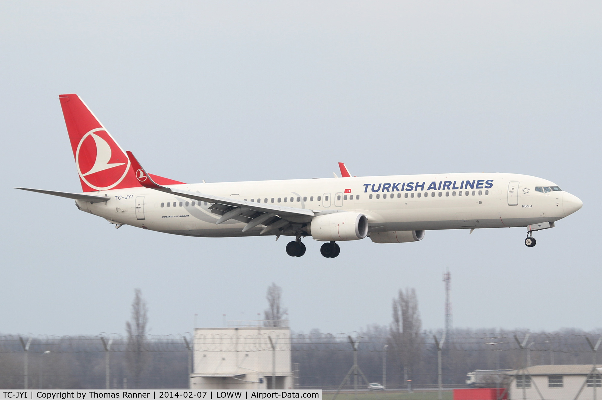 TC-JYI, 2012 Boeing 737-9F2/ER C/N 40985, Turkish B737