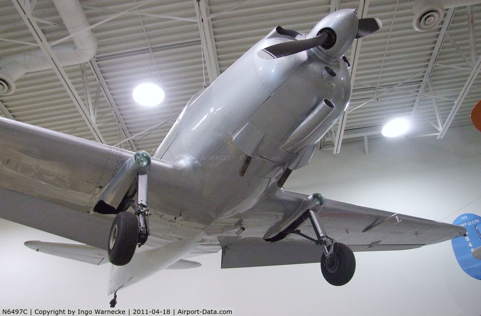 N6497C, 1939 Thorp/Paulic T3-B-1 C/N 1, Thorp / Paulic T3-B-1 at the Hiller Aviation Museum, San Carlos CA