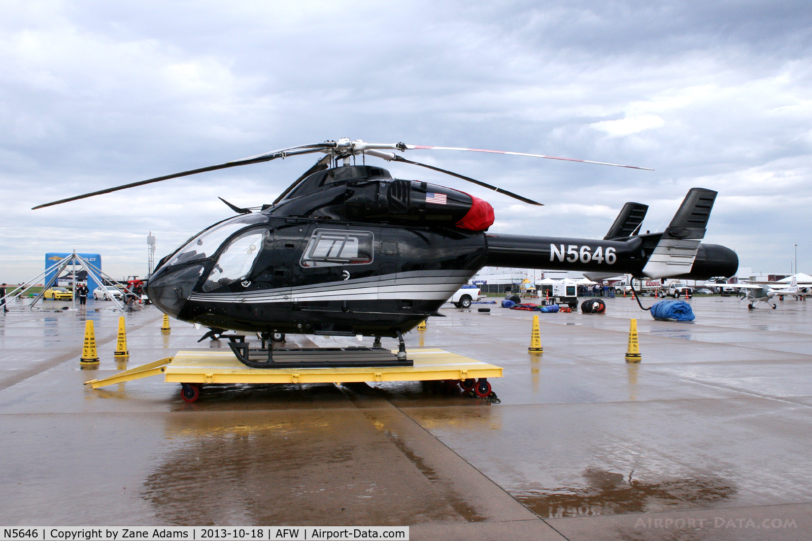 N5646, 2002 MD Helicopters MD-900 Explorer C/N 900-00103, On display at the 2013 Fort Worth Alliance Airshow