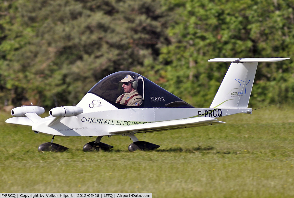 F-PRCQ, Colomban MC-15 Cri-Cri (Cricket) C/N 171, first 4 engine electric airplane