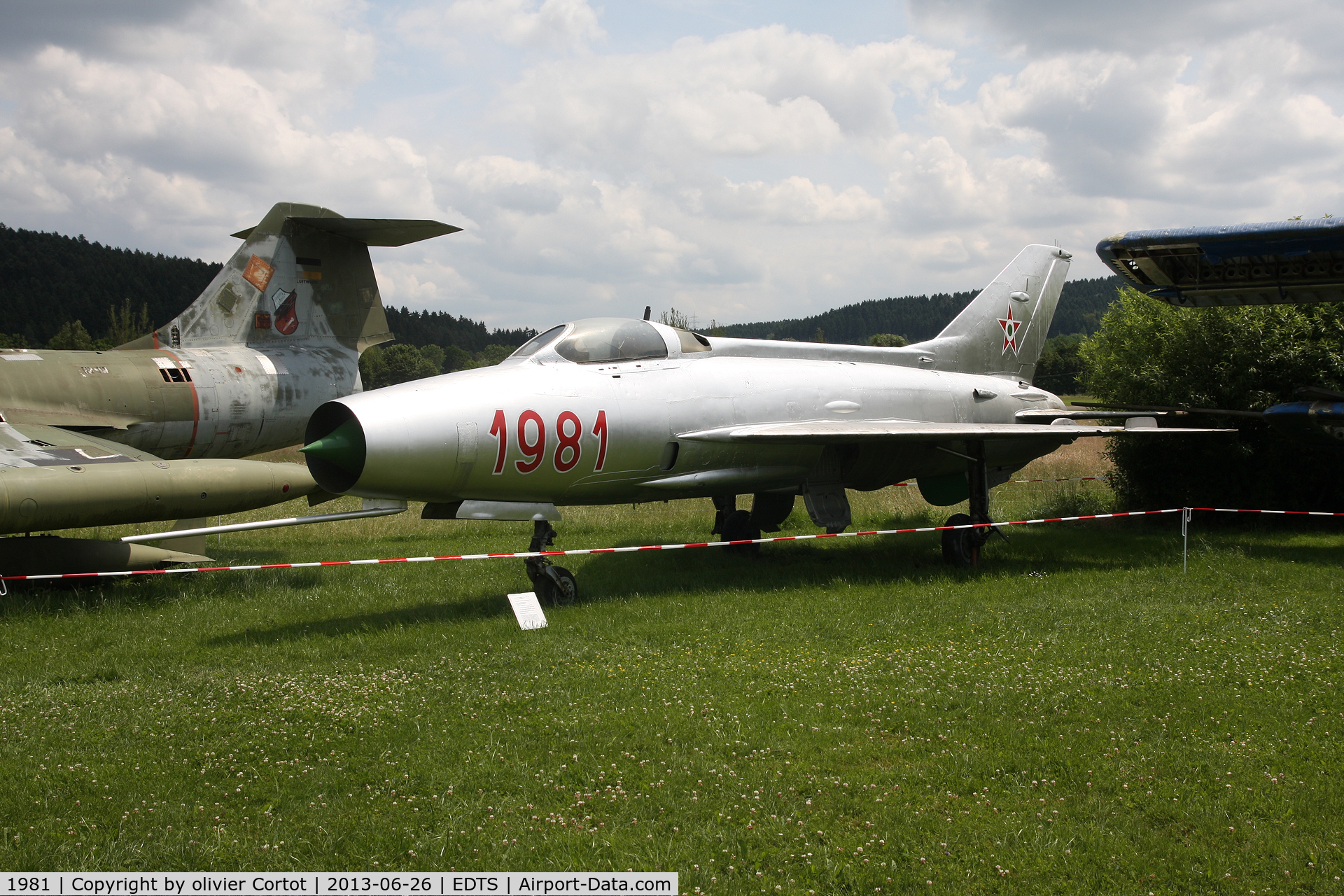 1981, 1956 Mikoyan-Gurevich MiG-21F-13 C/N 1981, preserved