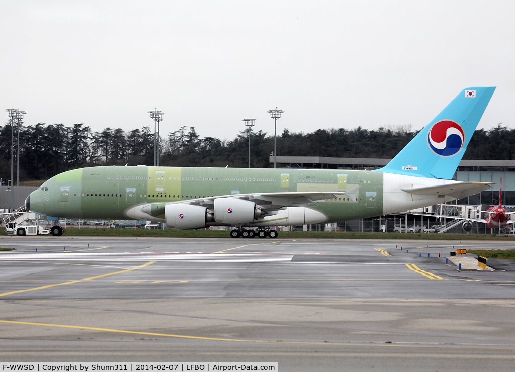 F-WWSD, 2013 Airbus A380-861 C/N 0130, C/n 0130 - For Korean Airlines