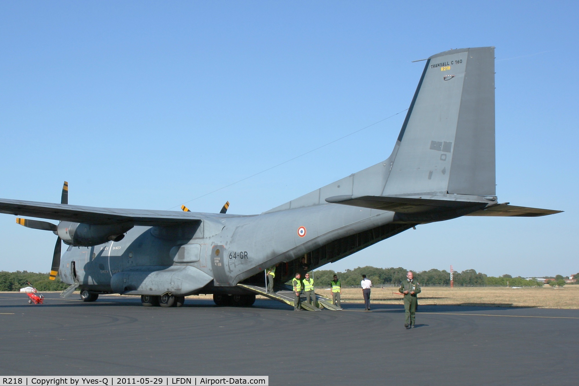 R218, Transall C-160R C/N 221, Transall C-160R, Rochefort-St Agnant Air Base 721 (LFDN-RCO) Open day 2011