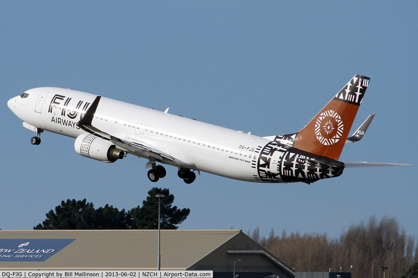 DQ-FJG, 1999 Boeing 737-8X2 C/N 29968, back to NAN