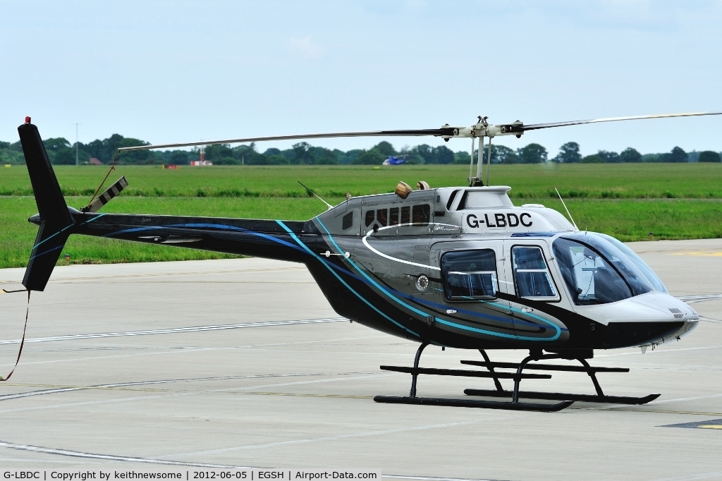 G-LBDC, 1984 Bell 206B JetRanger III C/N 3806, At Rest !