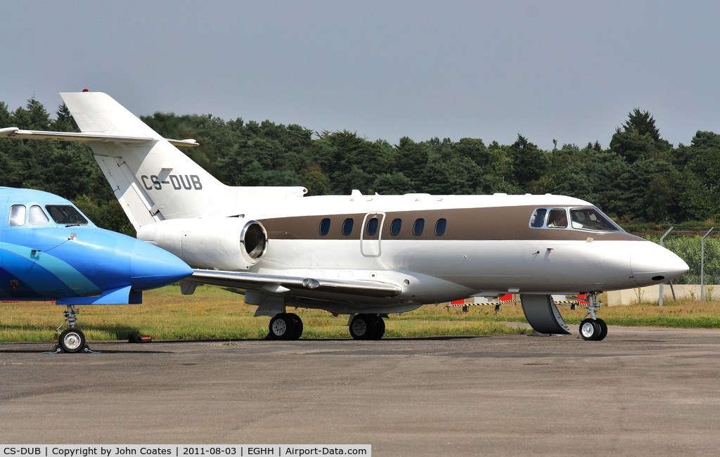 CS-DUB, 2008 Raytheon Hawker 750 C/N HB-0005, At JETS