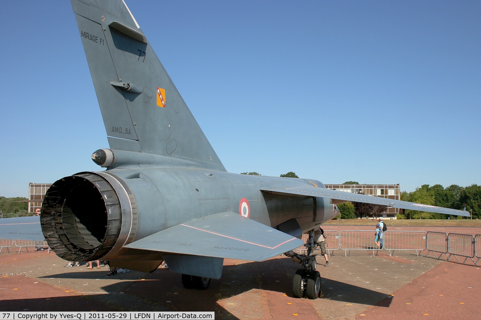 77, Dassault Mirage F.1C C/N 77, Dassault Mirage F1-C, Rochefort-St Agnant AB 721 (LFDN-RCO) Open day 2011