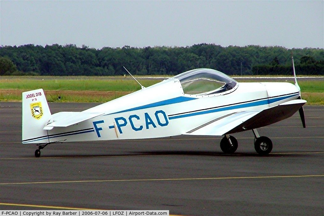 F-PCAO, Jodel D-18 C/N 79, Jodel D.18 [79] Orleans-St. Denis~F 06/07/2006