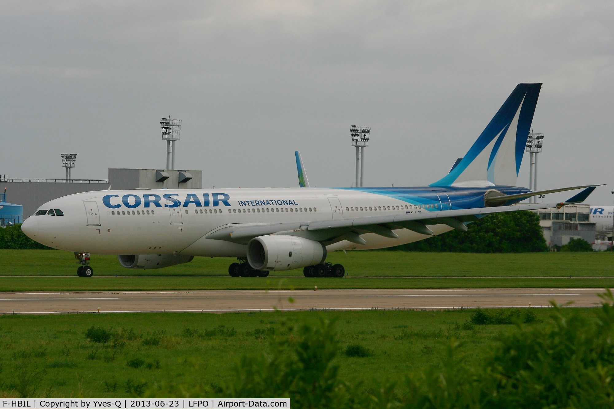 F-HBIL, 2000 Airbus A330-243 C/N 320, Airbus A330-243, Taxiing after landing Rwy 26, Paris-Orly Airport (LFPO-ORY)