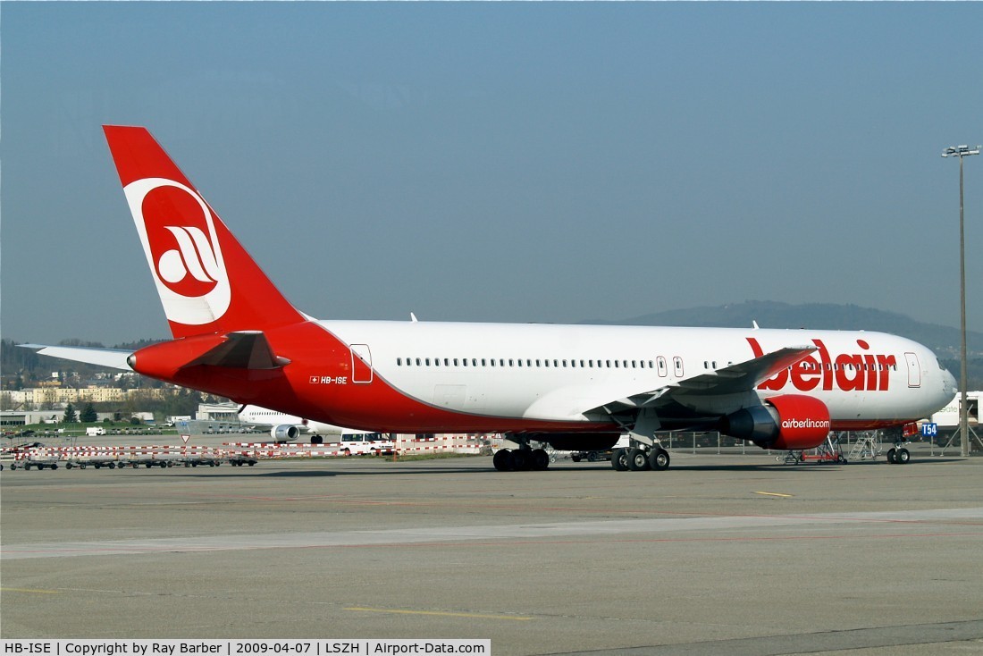 HB-ISE, 1997 Boeing 767-3Q8 C/N 27600, Boeing 767-3Q8ER [27600] (Belair Airlines) Zurich~HB 07/04/2009