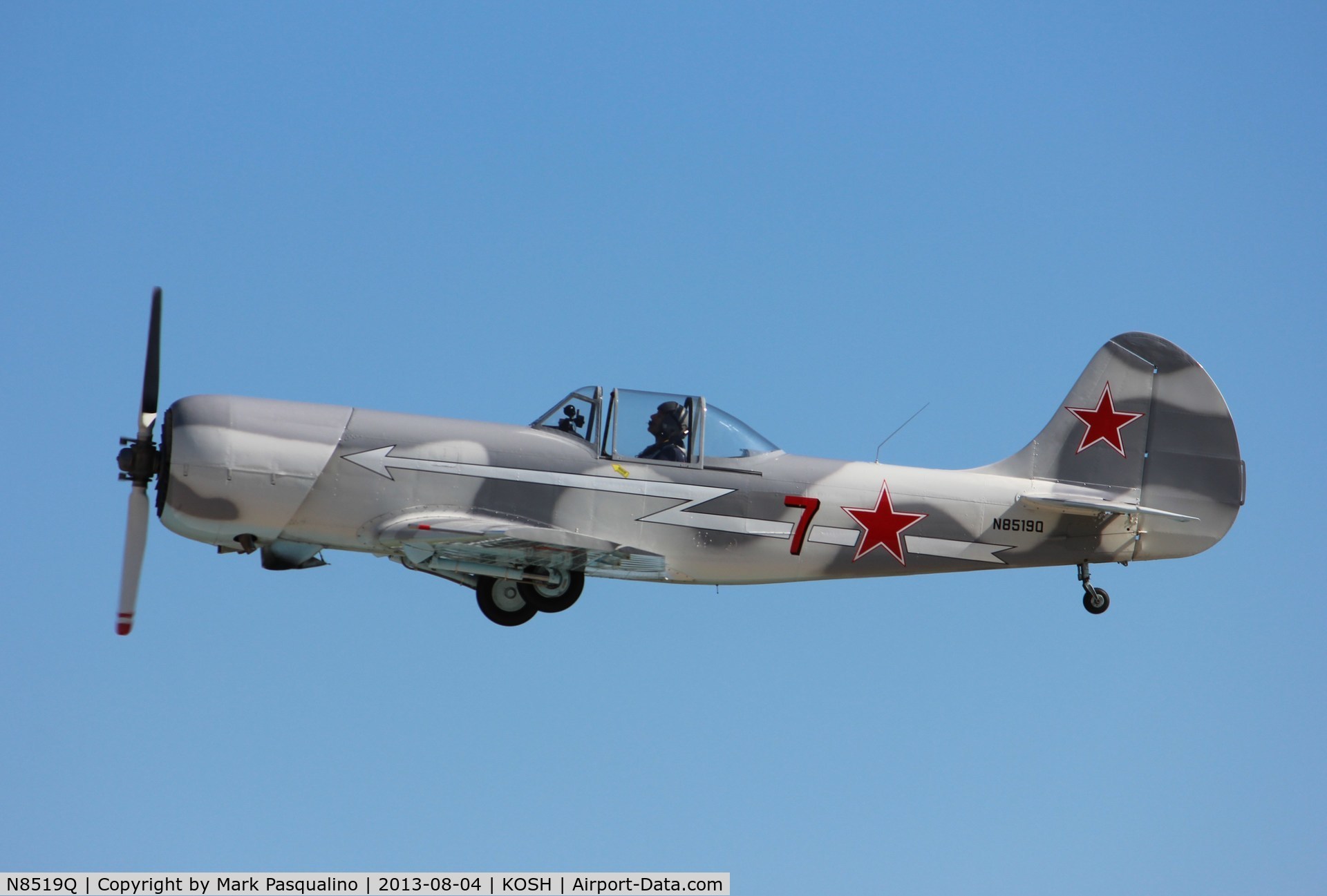 N8519Q, Yakovlev Yak-50 C/N 842707, YAK-50