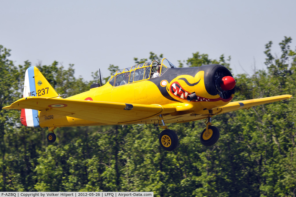 F-AZBQ, North American T-6G Texan C/N 182-535, at lffq