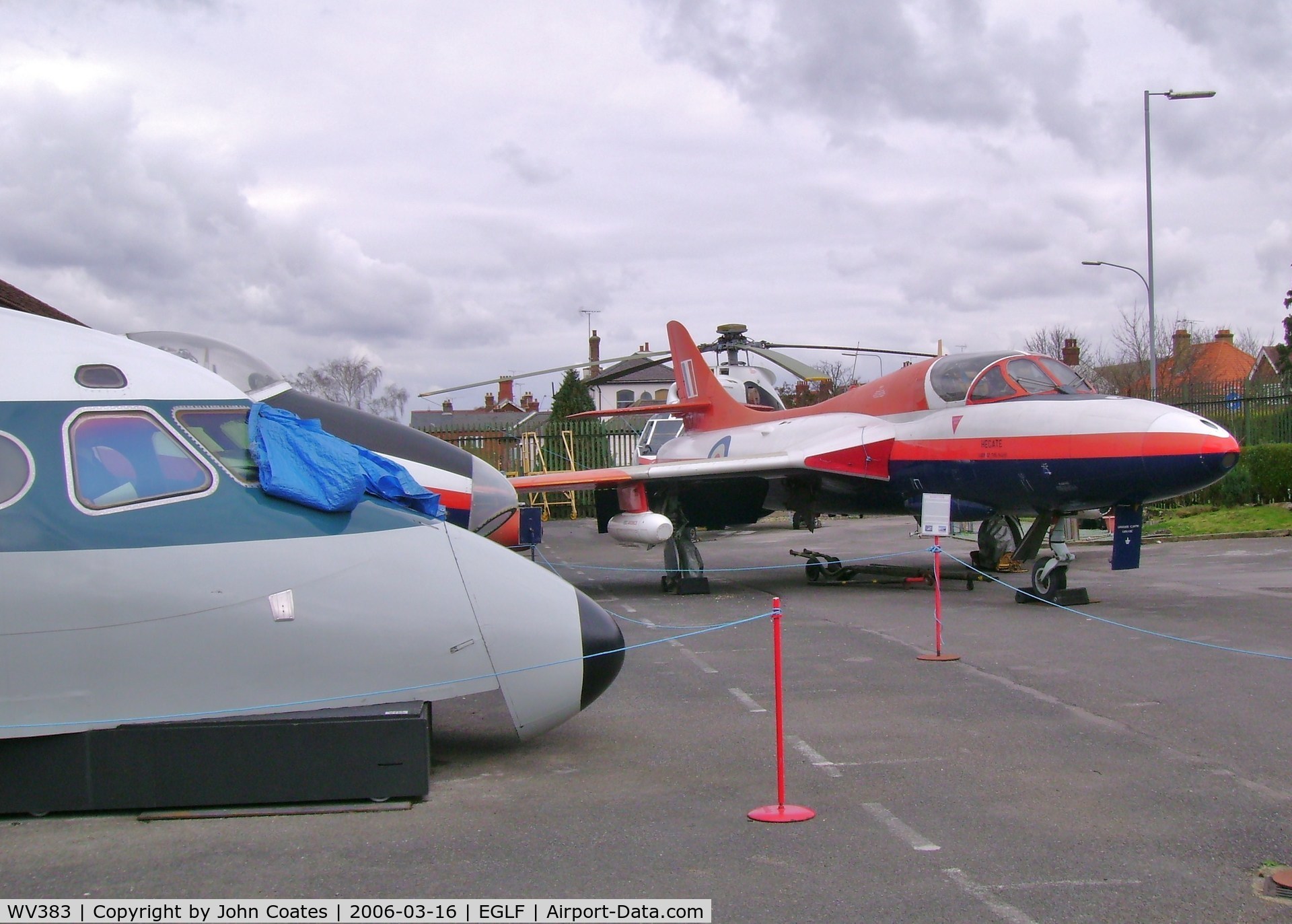 WV383, 1965 Hawker Hunter T.7 C/N 41H-670829, At FAST museum