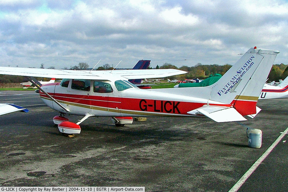 G-LICK, 1978 Cessna 172N Skyhawk C/N 172-70631, Cessna 172N Skyhawk [172-70631] Elstree~G 10/11/2004