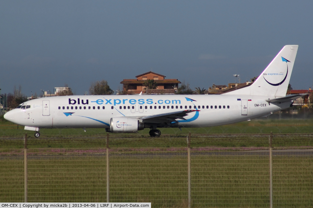 OM-CEX, 1991 Boeing 737-436 C/N 25839, Take off