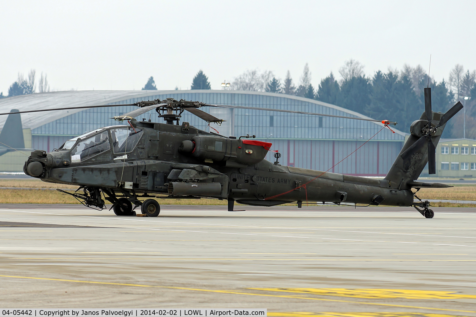04-05442, Boeing AH-64D Longbow Apache C/N PVD442, US-Army Boeing AH-64D Apache in LOWL/LNZ