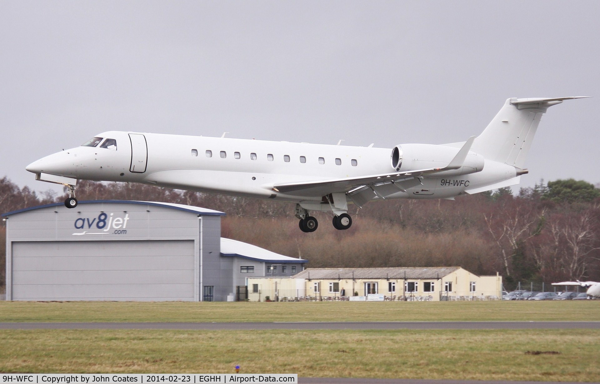 9H-WFC, 2007 Embraer EMB-135BJ Legacy 600 C/N 14500988, Arriving 26