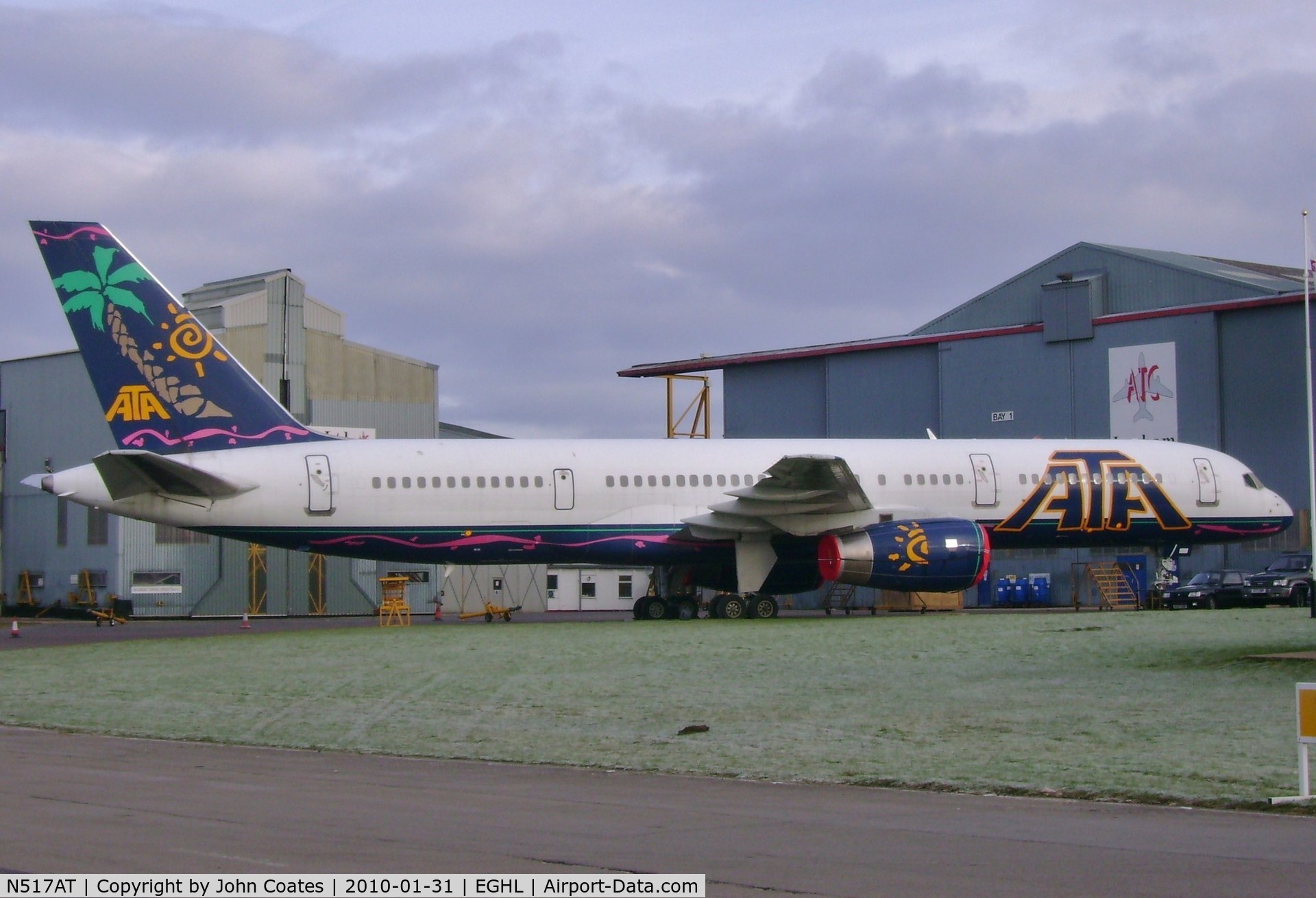 N517AT, 1996 Boeing 757-23N C/N 27973, Soon to join Jet 2