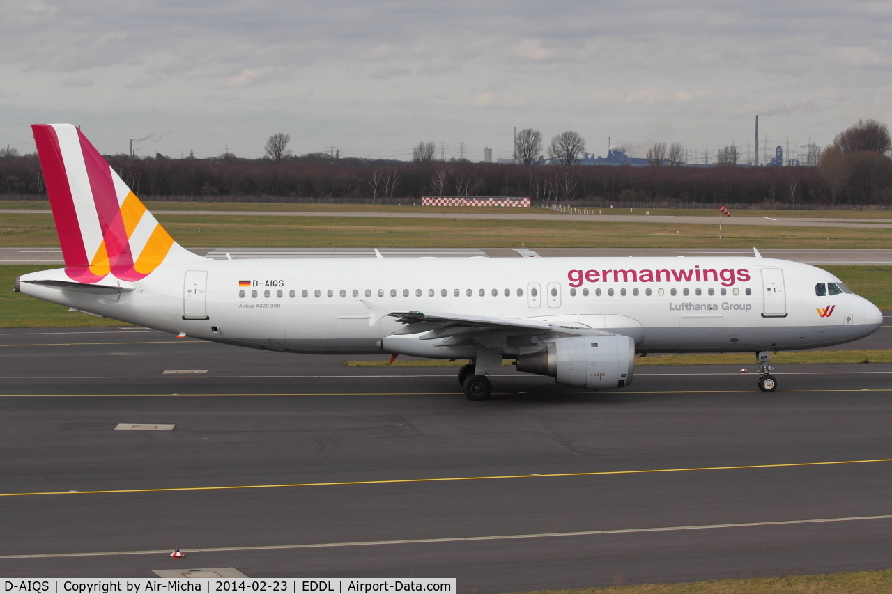 D-AIQS, 1993 Airbus A320-211 C/N 401, Germanwings