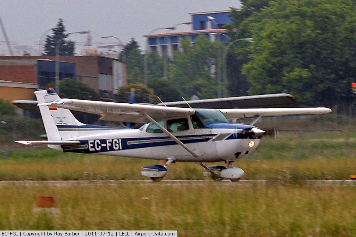 EC-FGI, Cessna 172N C/N 17271255, Cessna 172N Skyhawk [172-71255] Barcelona-Sabadell~EC 12/07/2011