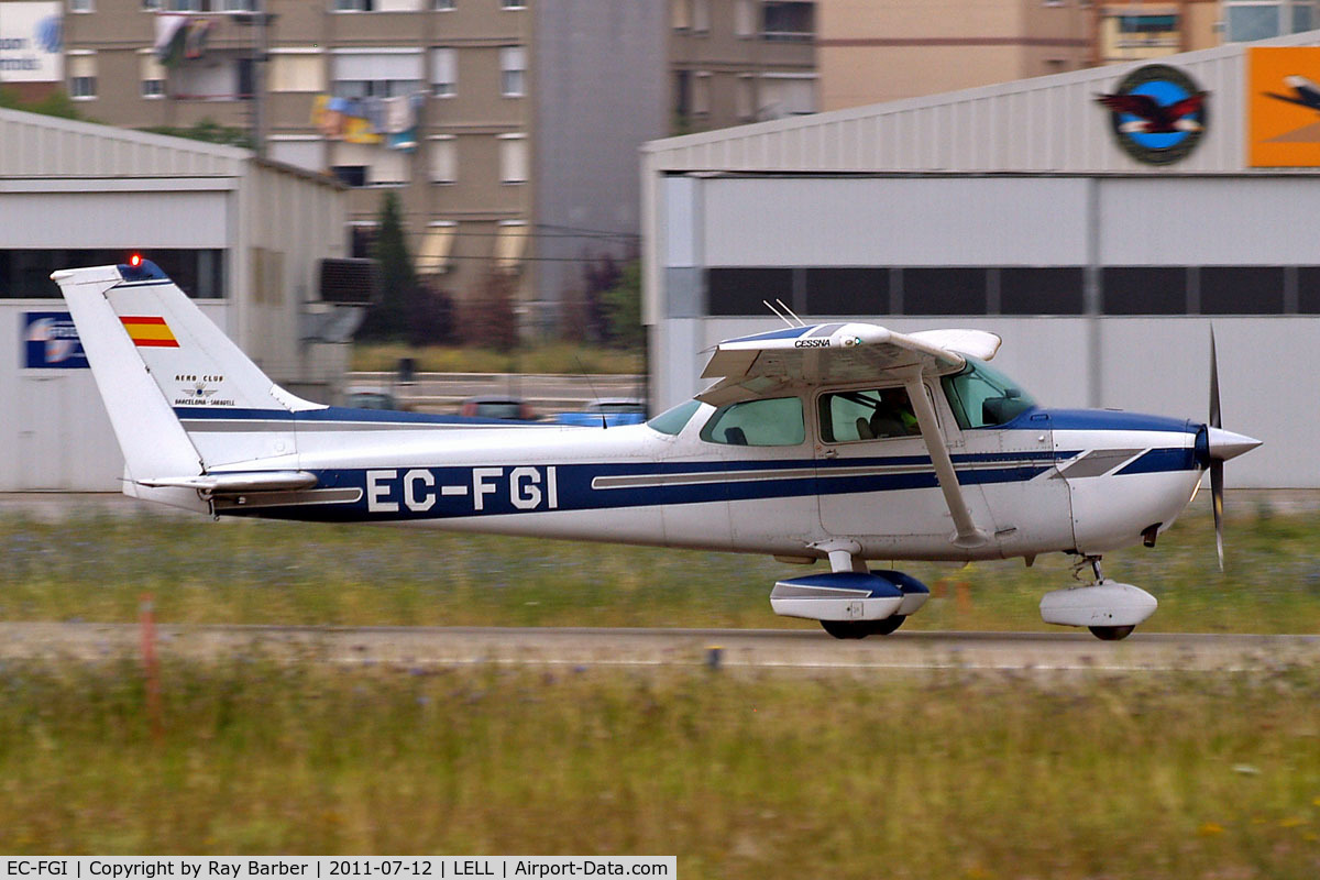 EC-FGI, Cessna 172N C/N 17271255, Cessna 172N Skyhawk [172-71255] Barcelona-Sabadell~EC 12/07/2011
