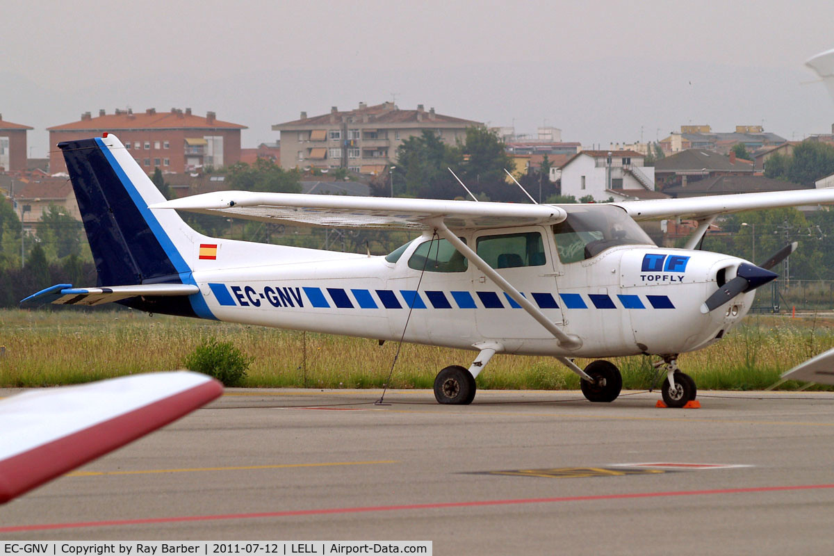 EC-GNV, Reims F172N Skyhawk C/N 1925, R/Cessna F.172N Skyhawk [1925] (Topfly) Barcelona-Sabadell~EC 12/07/2011