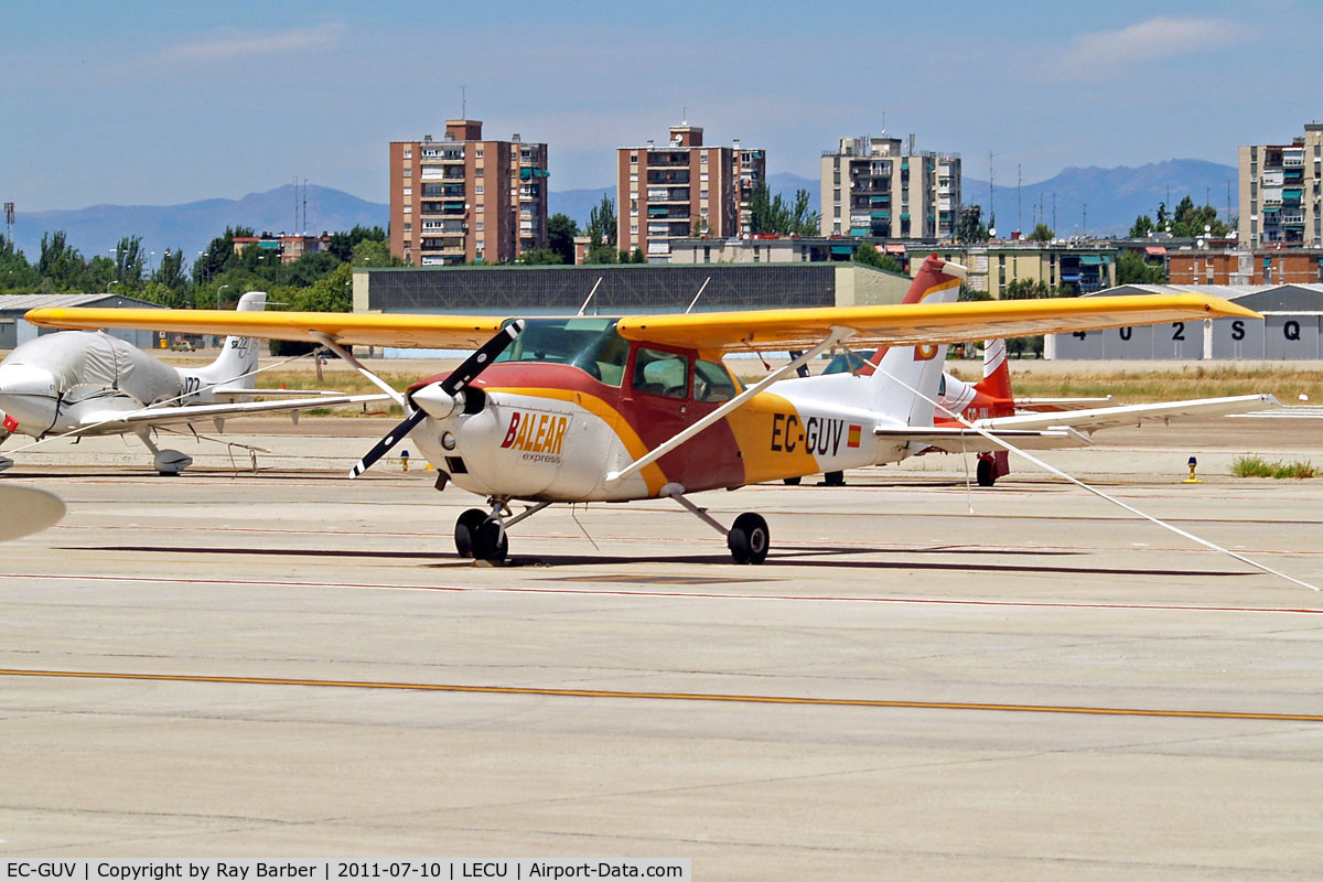 EC-GUV, Cessna 172M C/N 17262078, Cessna 172M Skyhawk [172-62078] Madrid-Cuatro Vientos~EC 10/07/2011