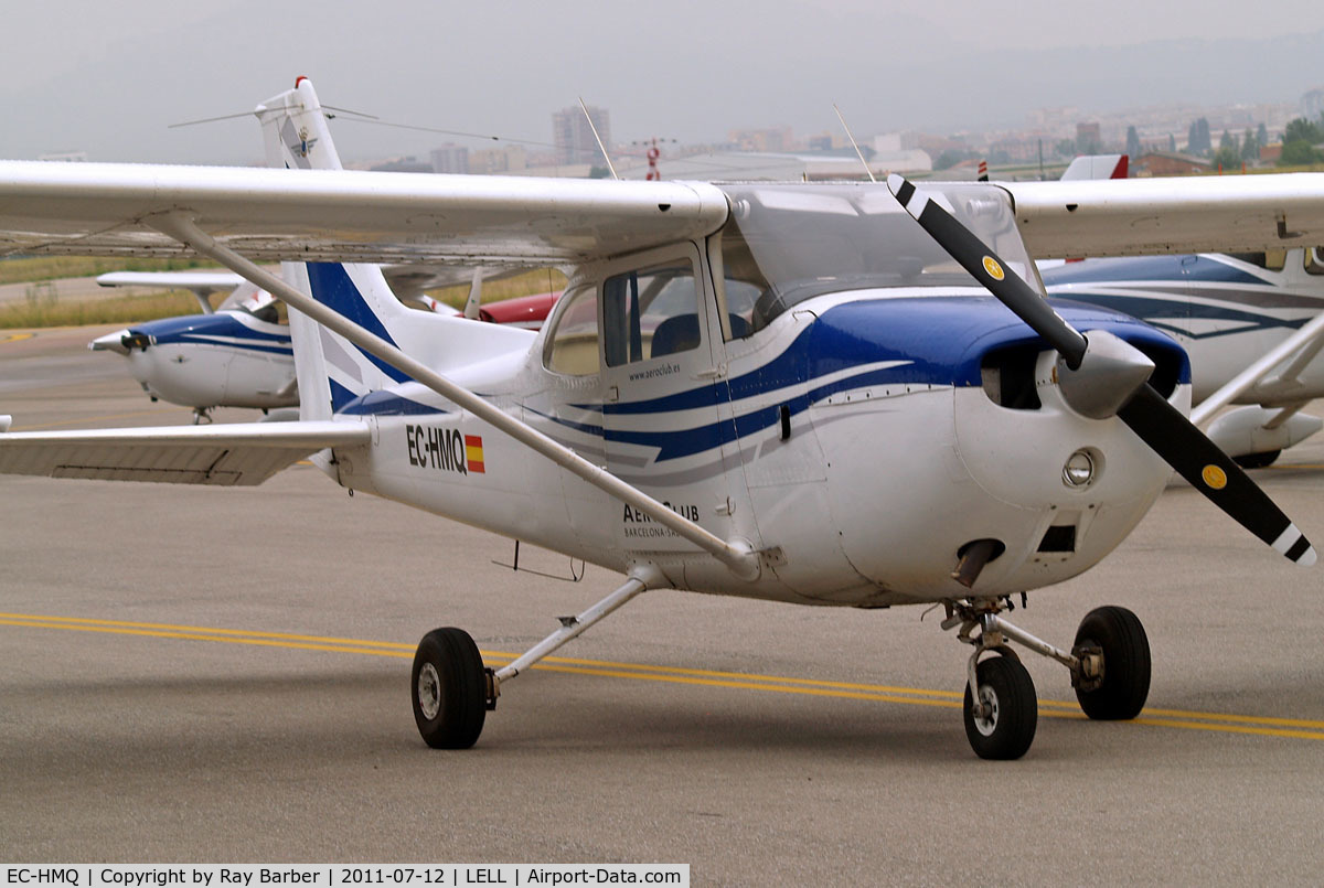 EC-HMQ, Reims F172N Skyhawk C/N 1709, R/Cessna F.172N Skyhawk [1709] Barcelona-Sabadell~EC 12/07/2011