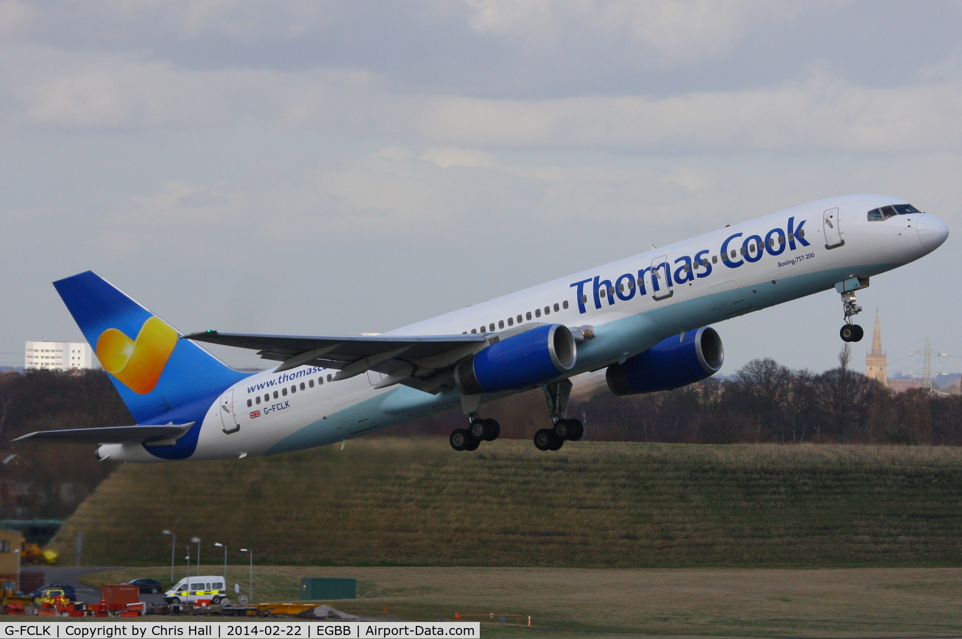 G-FCLK, 1993 Boeing 757-2Y0 C/N 26161, Thomas Cook