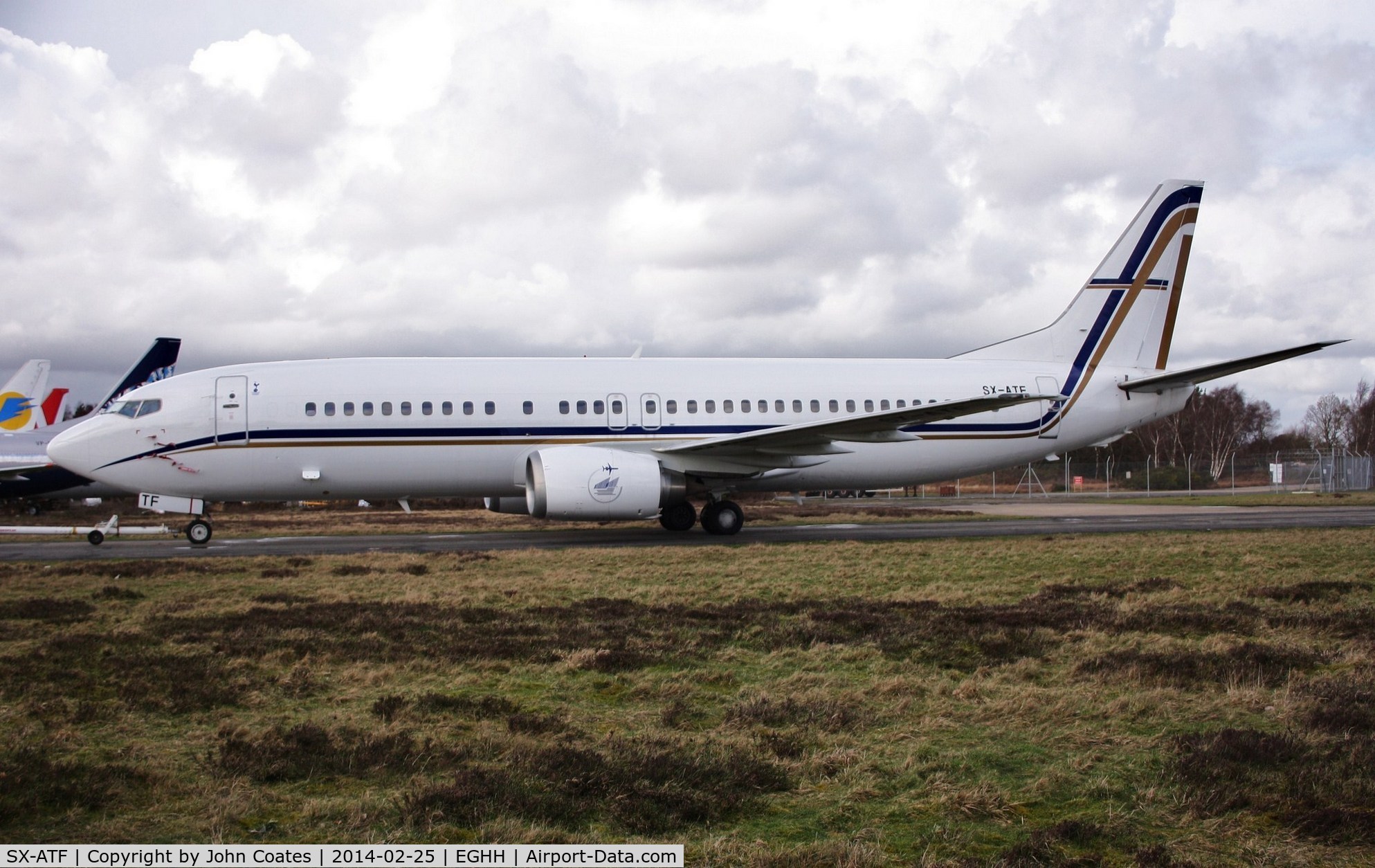 SX-ATF, 1992 Boeing 737-406 C/N 25423, At European