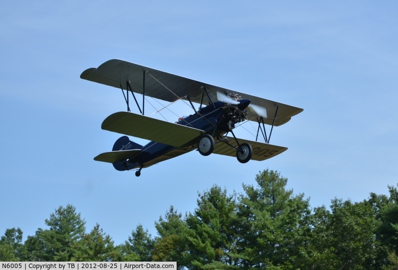 N6005, 1927 Curtiss-Wright Travel Air 4000 C/N 534, Climb Out