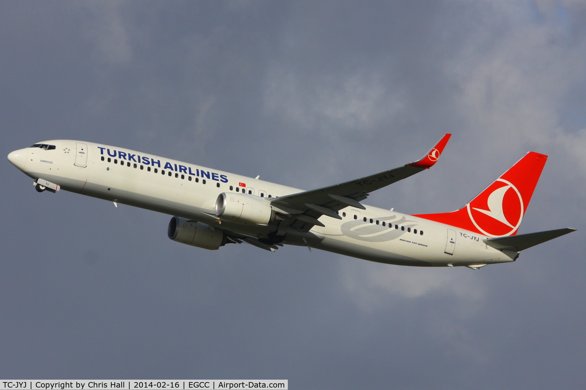 TC-JYJ, 2013 Boeing 737-9F2/ER C/N 40986, Turkish Airlines