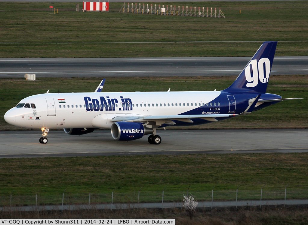 VT-GOQ, 2013 Airbus A320-214 C/N 5990, Delivery day...
