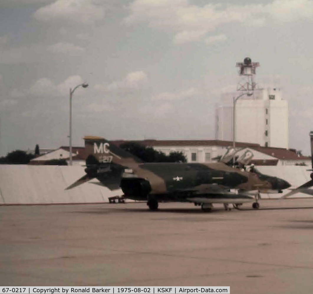 67-0217, 1967 McDonnell Douglas F-4E Phantom C/N 2853, XC to Kelly