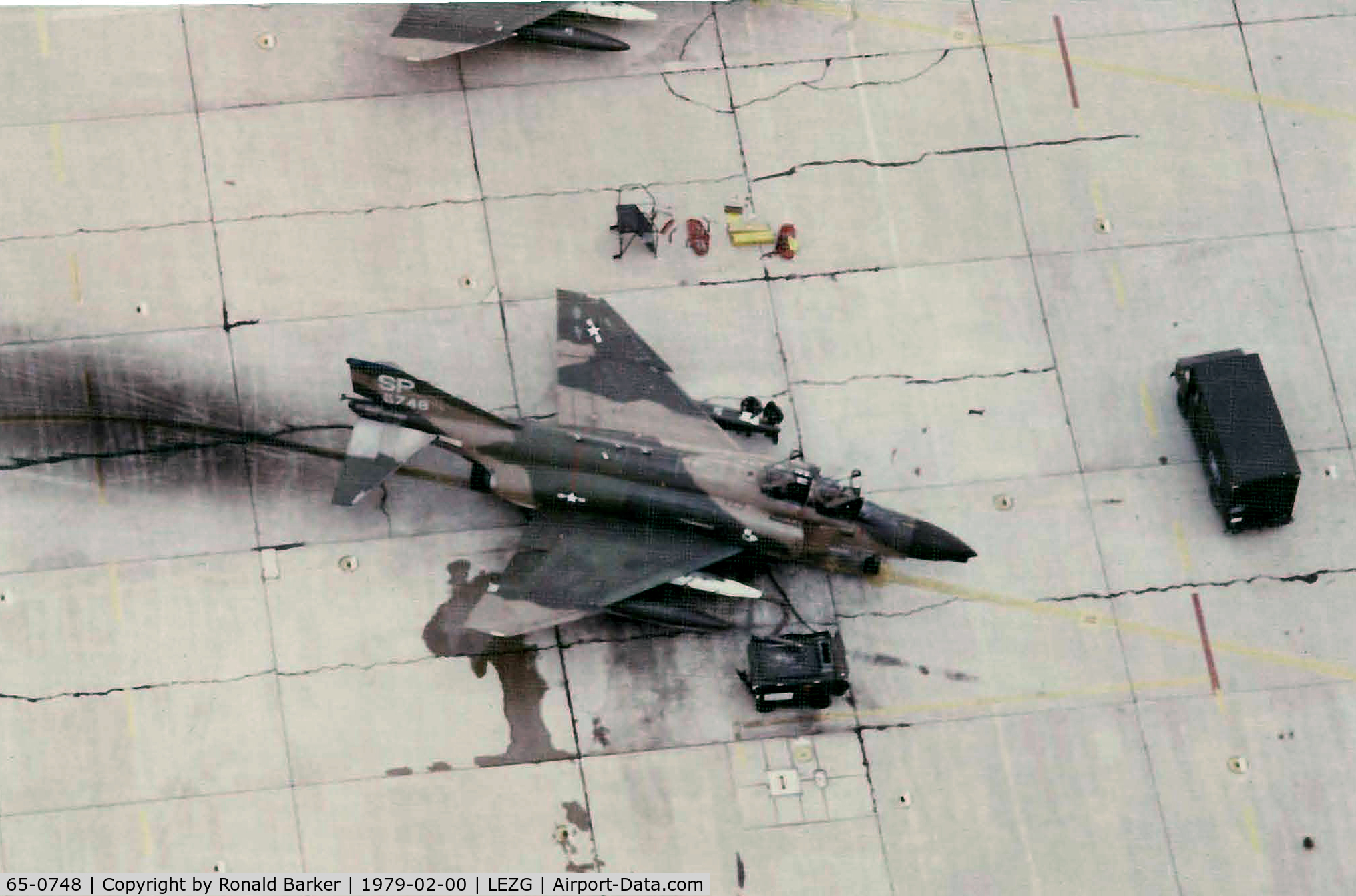65-0748, 1965 McDonnell F-4D Phantom C/N 1812, F-4D from 52 TFW with towel rack LORAN antennae