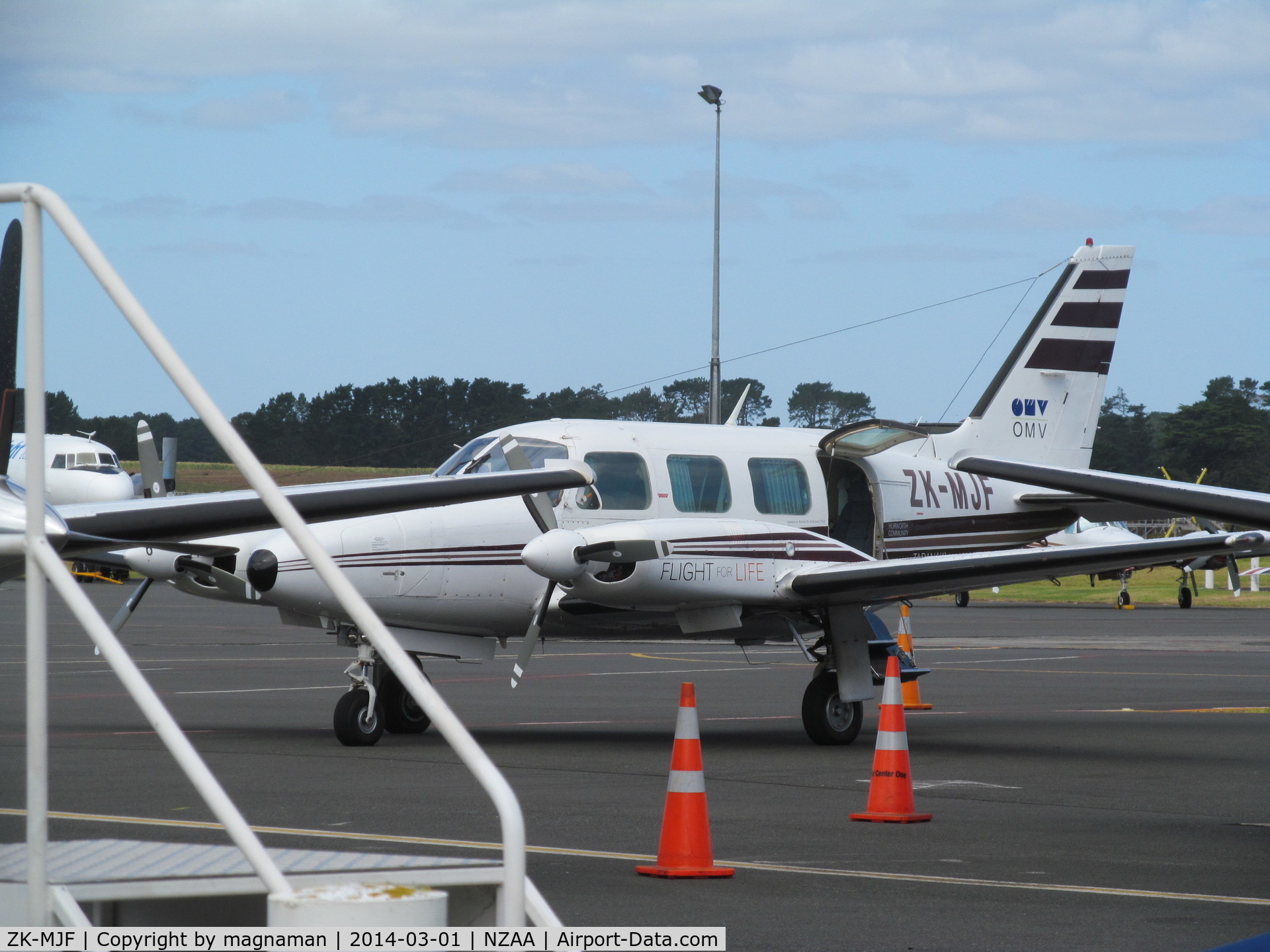 ZK-MJF, Piper PA-31T Cheyenne C/N 31T-7912089, Think first saw this at Taupo
