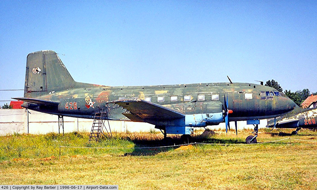 426, 1957 Ilyushin (VEB) Il-14P C/N 14803022, VEB  VEB-14P [14803022] Szolnok Museum~HA 17/06/1996
