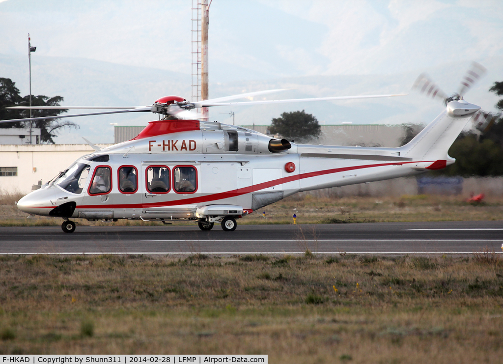 F-HKAD, 2013 Agusta AB-139 C/N 31005, Ferry flight to Morrocco on delivery after a night stop