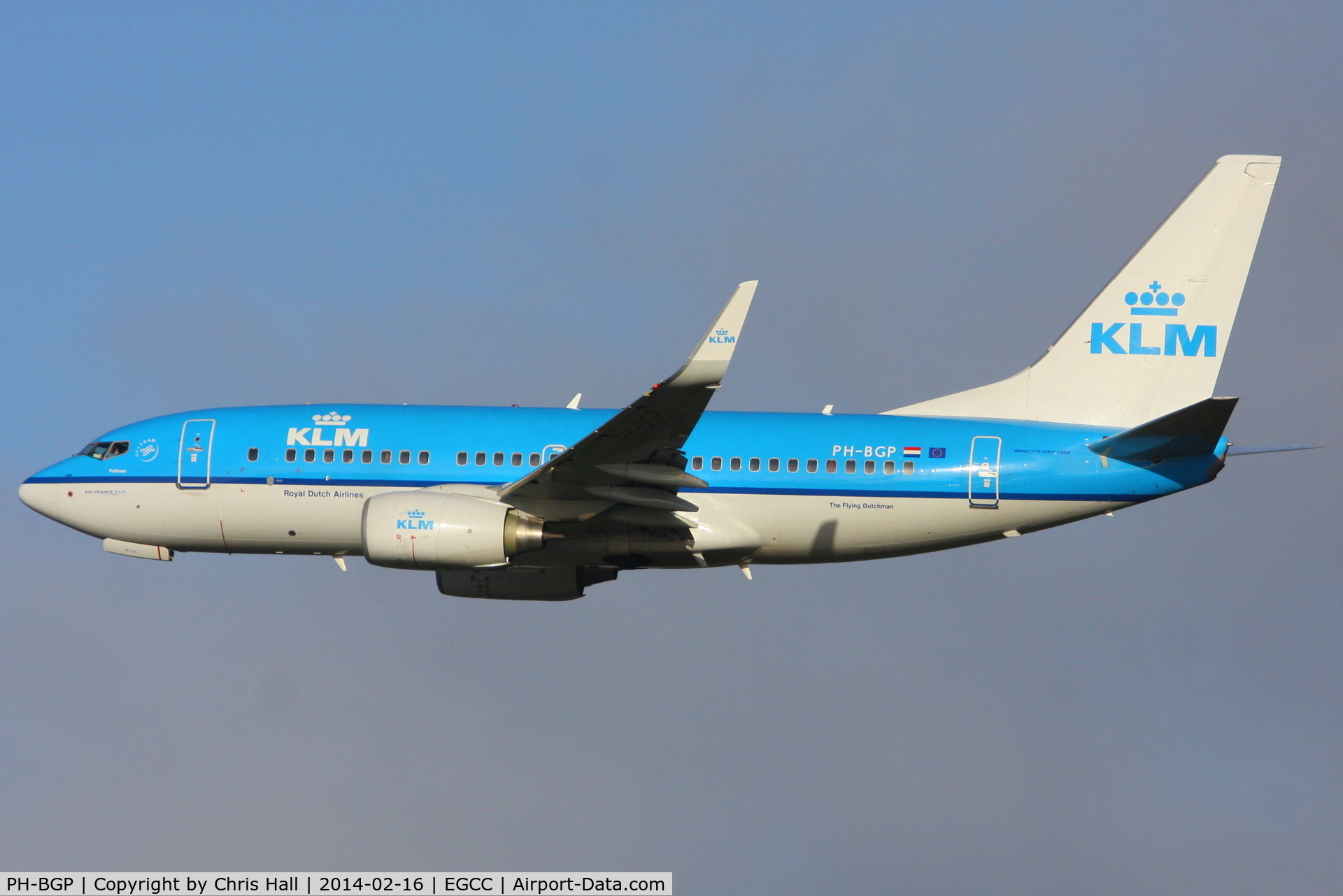 PH-BGP, 2011 Boeing 737-7K2 C/N 38127, KLM Royal Dutch Airlines