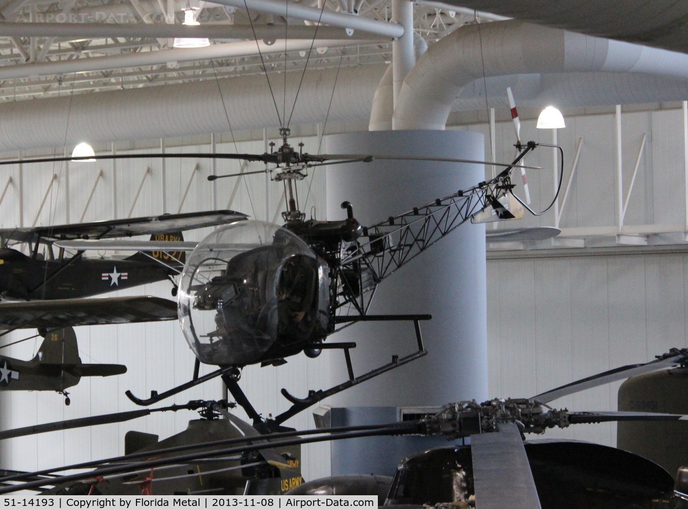 51-14193, Bell OH-13E Sioux C/N 958, OH-13E Sioux at Ft. Rucker Army Aviation Museum