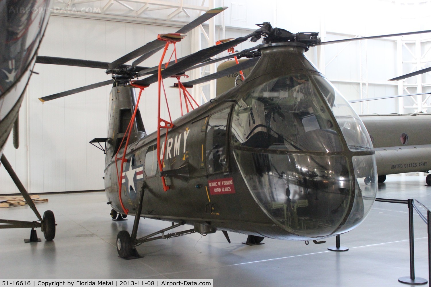 51-16616, 1953 Piasecki H-25A Army Mule C/N 25, H-25A Army Mule at Army Aviation Museum