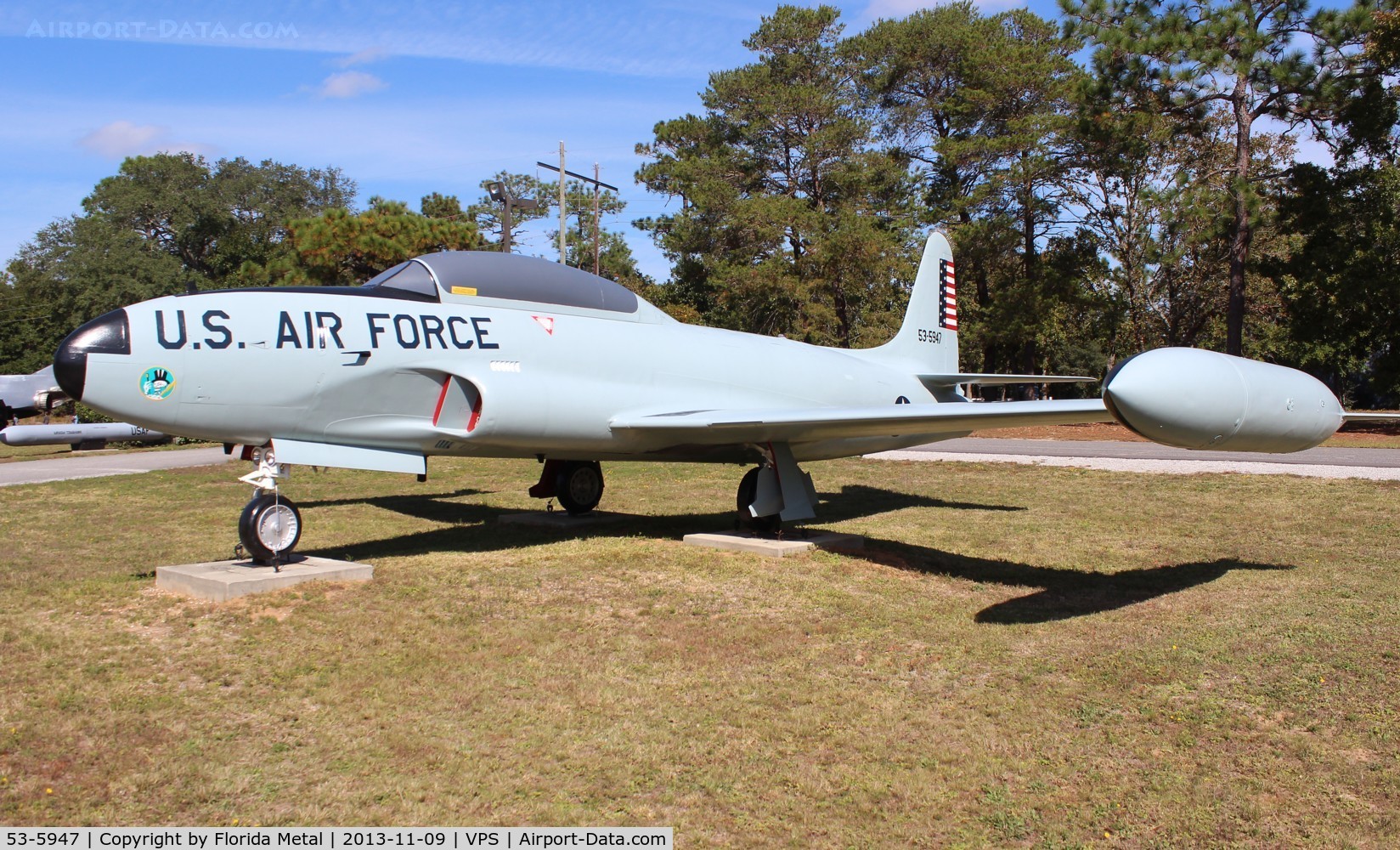53-5947, 1953 Lockheed T-33A-1-LO Shooting Star C/N 580-9423, T-33A Shooting Star at USAF Armament Museum